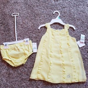 Calvin Klein infant dress- New w Tags -18 months